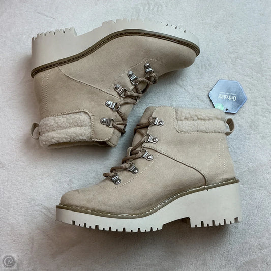 Boots Ankle Heels By Sonoma In Tan, Size: 7.5