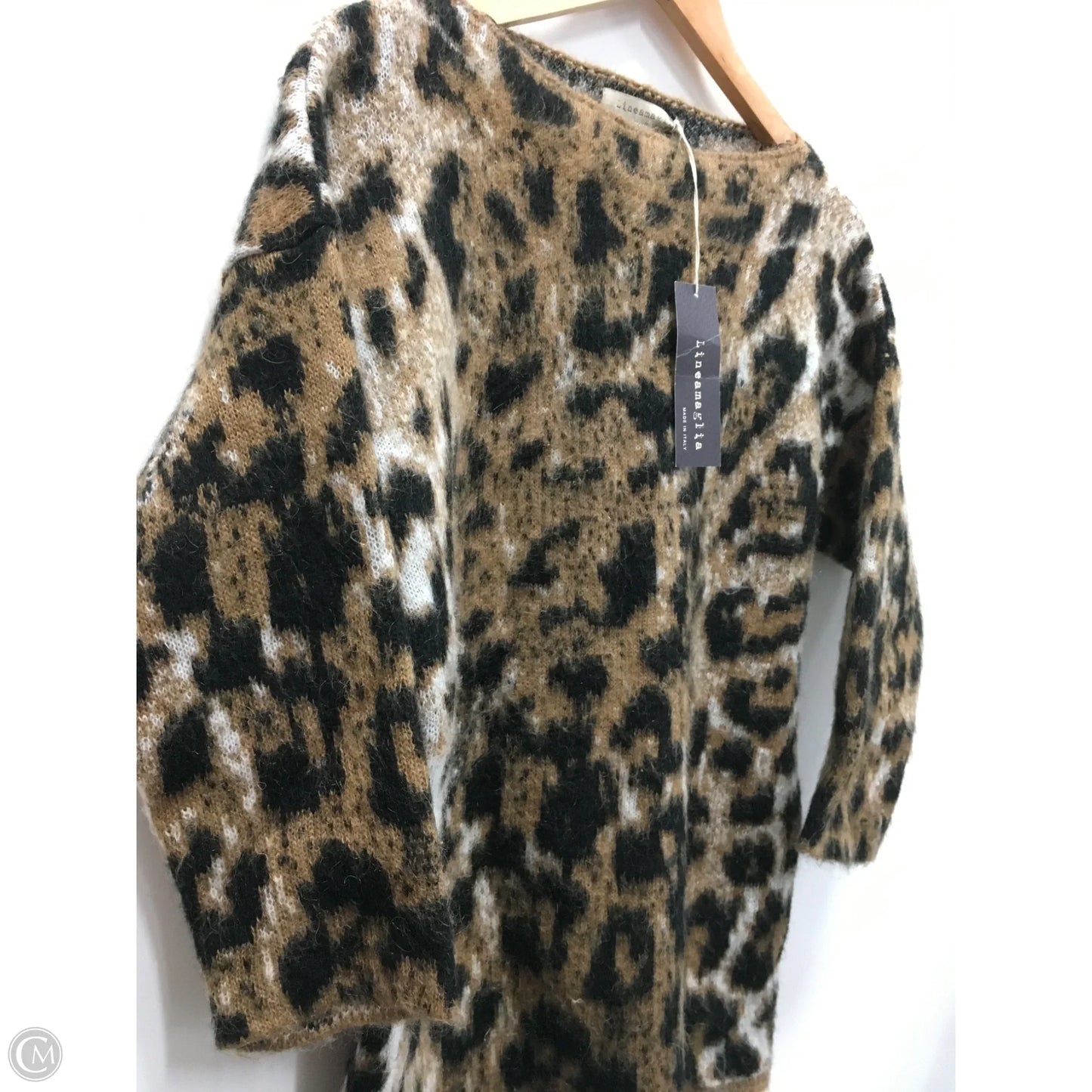 Sweater By Lineamaglia In Animal Print, Size: M
