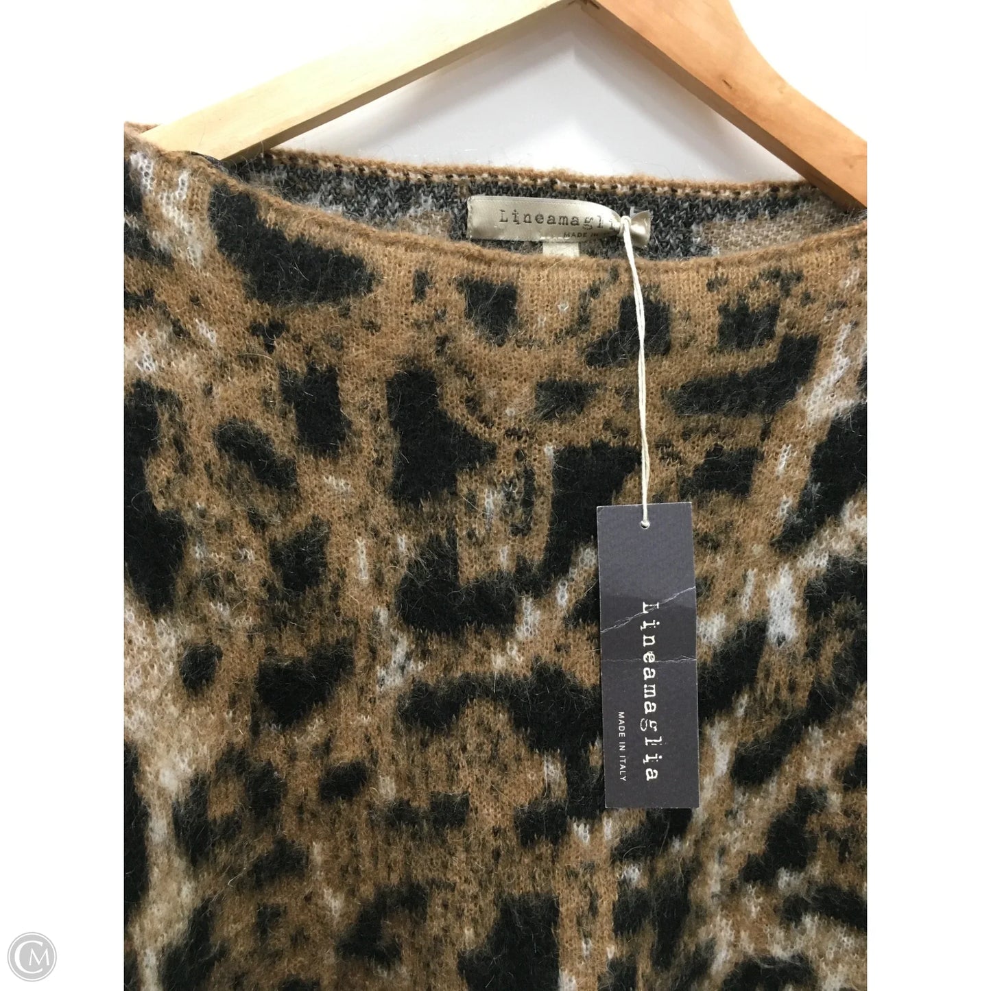 Sweater By Lineamaglia In Animal Print, Size: M