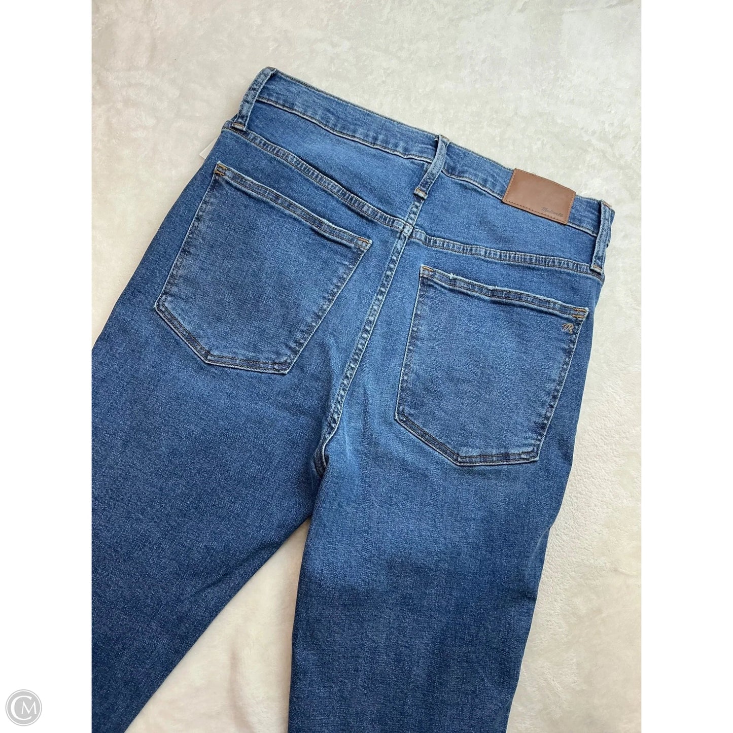 Jeans Straight By Madewell In Blue Denim, Size: 30