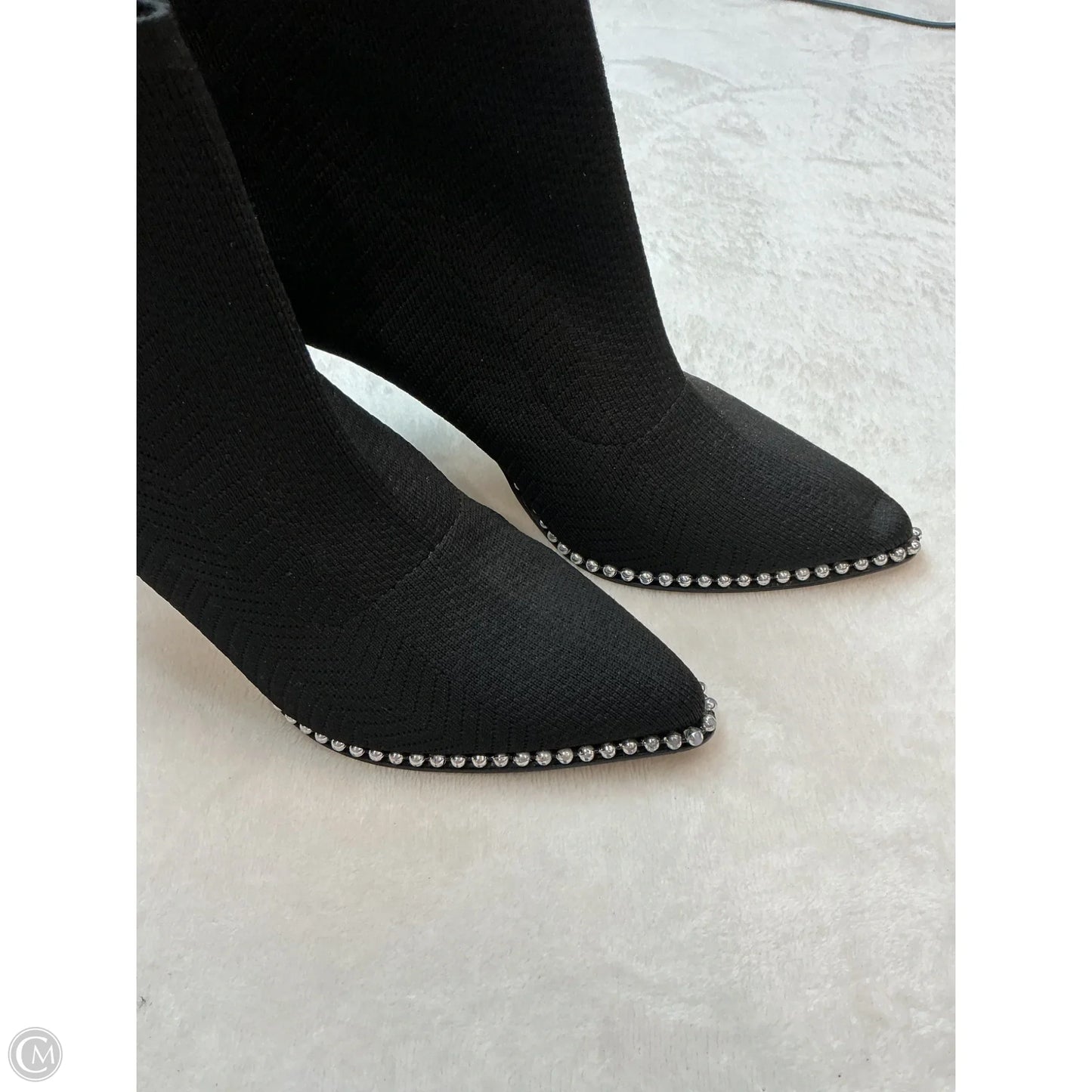 Boots Ankle Heels By Bcbg In Black, Size: 7.5