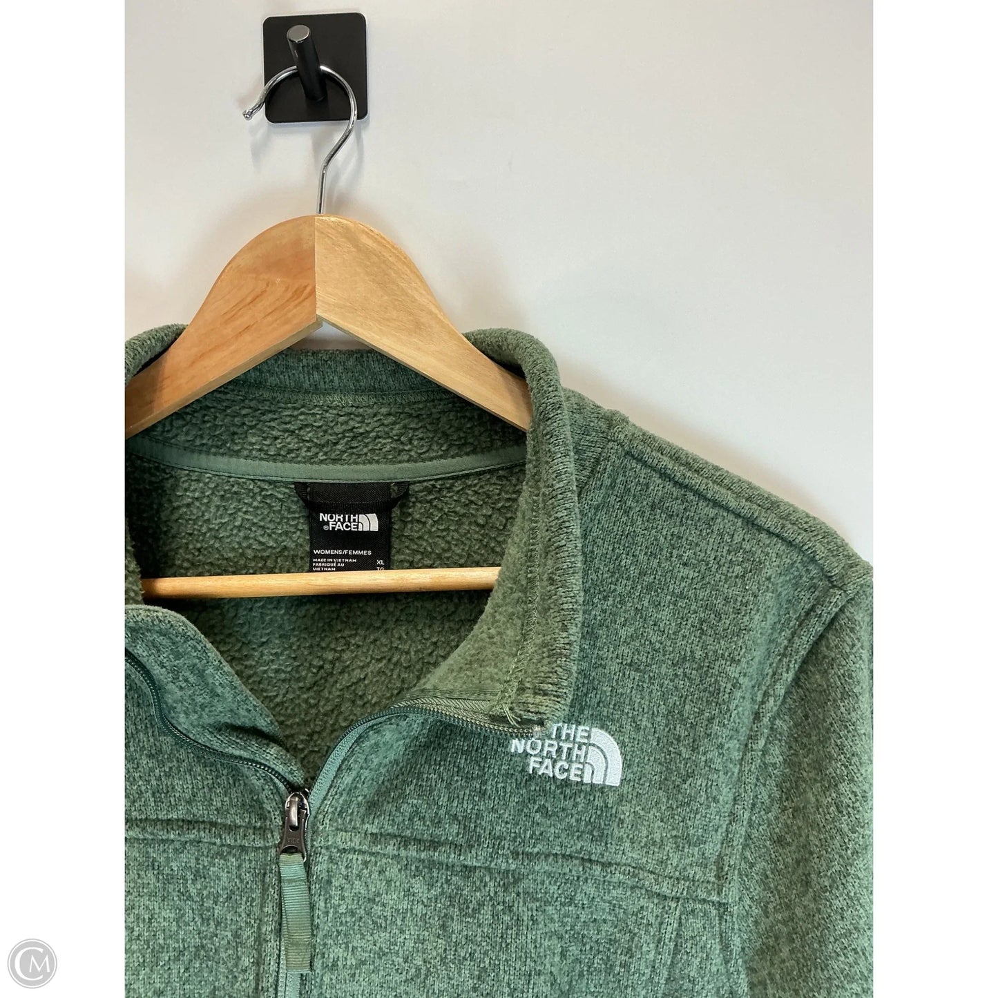 Jacket Fleece By The North Face In Green, Size: Xl