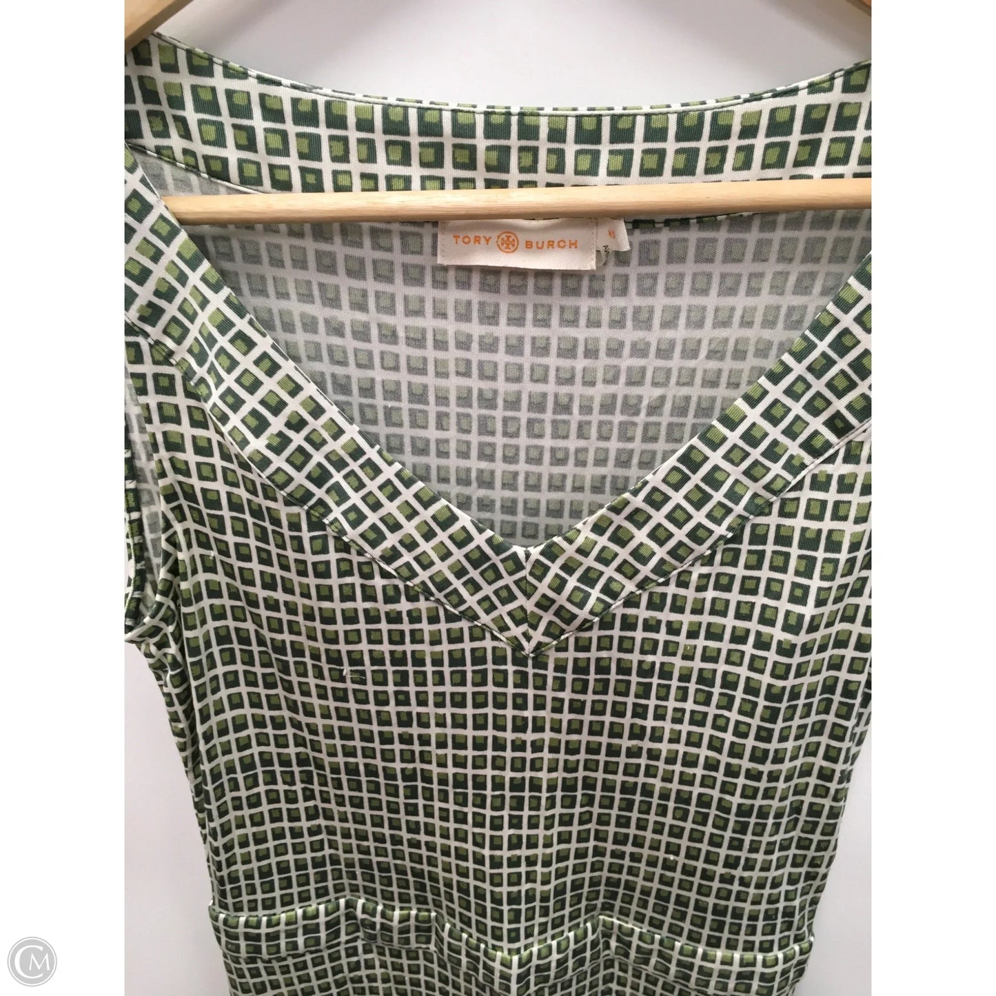 Dress Designer By Tory Burch In Green, Size: Xs