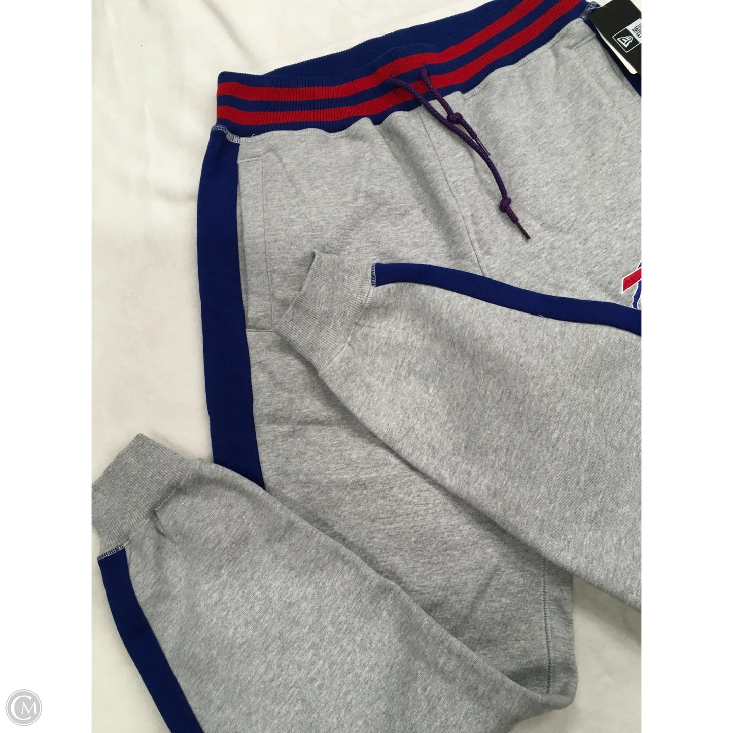 Athletic Pants By Nfl In Grey, Size: M