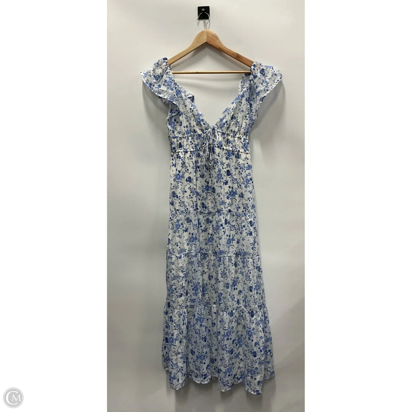 Dress Casual Maxi By Clothes Mentor In Floral Print, Size: L