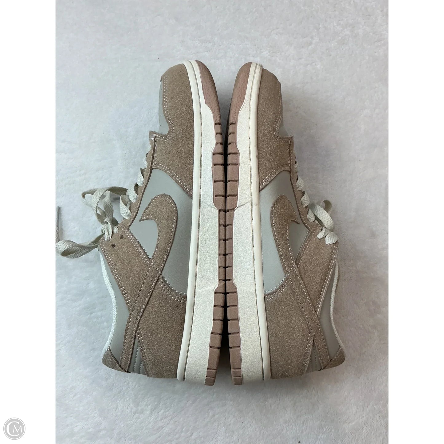 Shoes Sneakers By Nike In Brown & Grey, Size: 8.5
