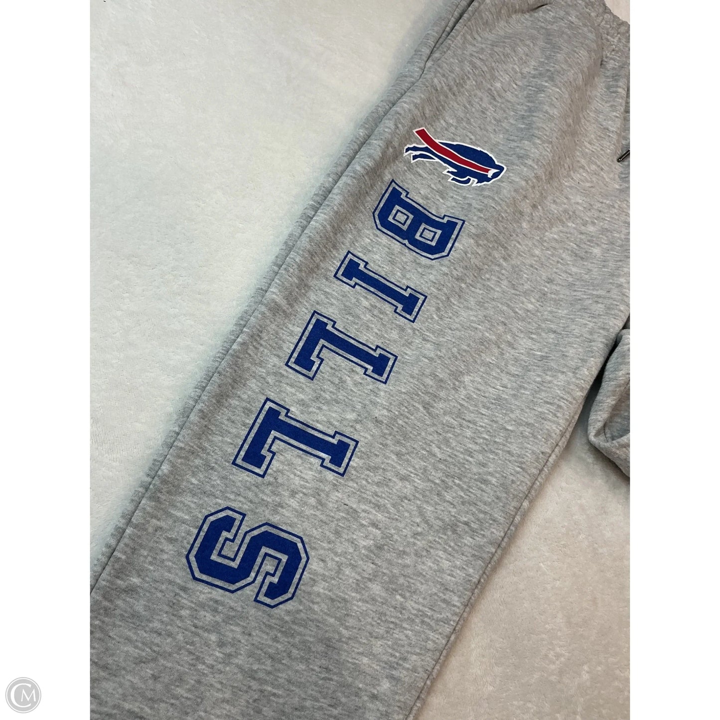 Athletic Pants By Nfl In Grey, Size: L