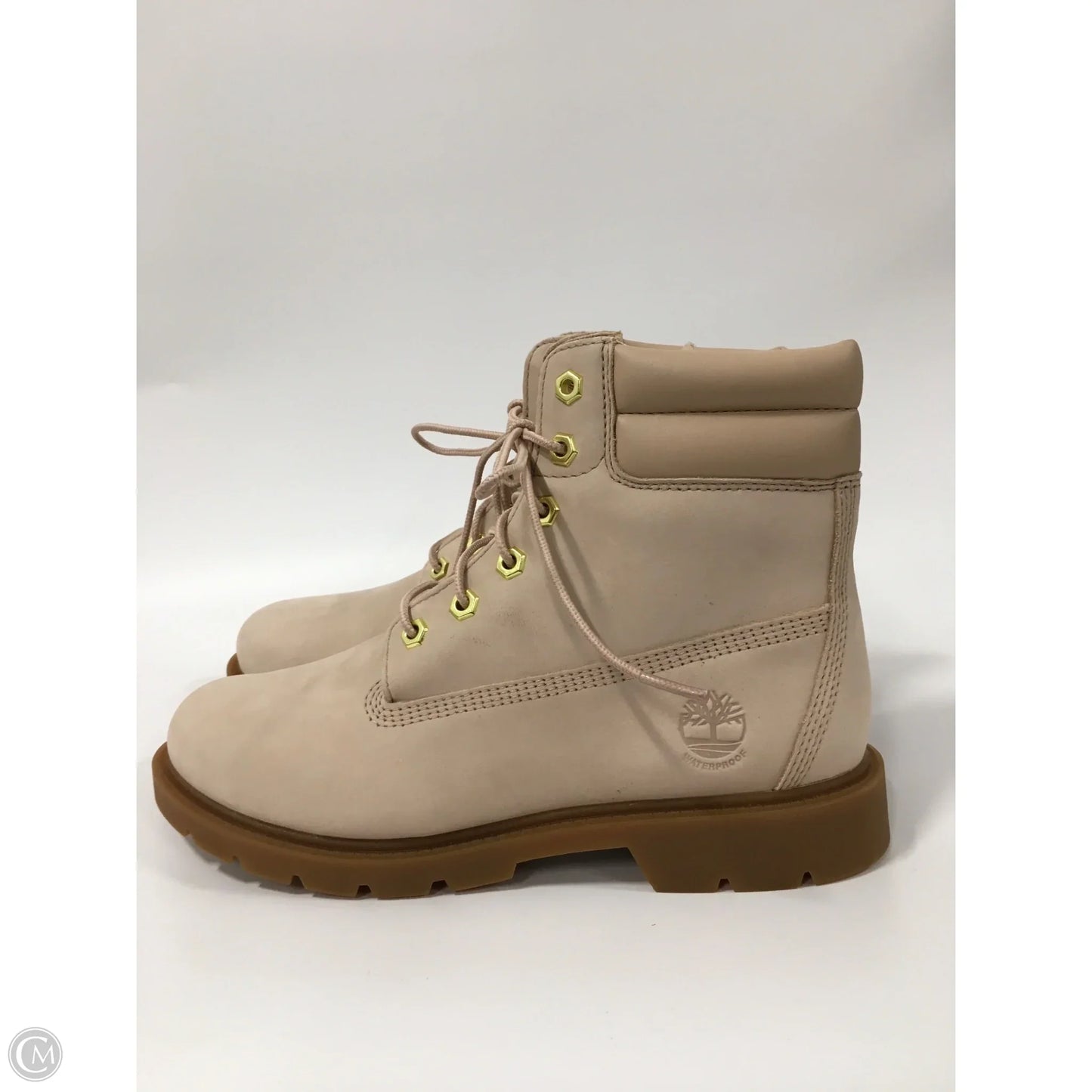Boots Ankle Flats By Timberland In Beige, Size: 8.5