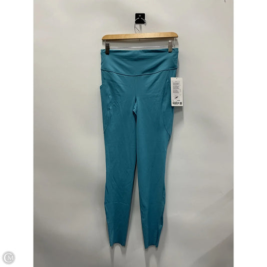Athletic Leggings By Lululemon In Blue, Size: 10