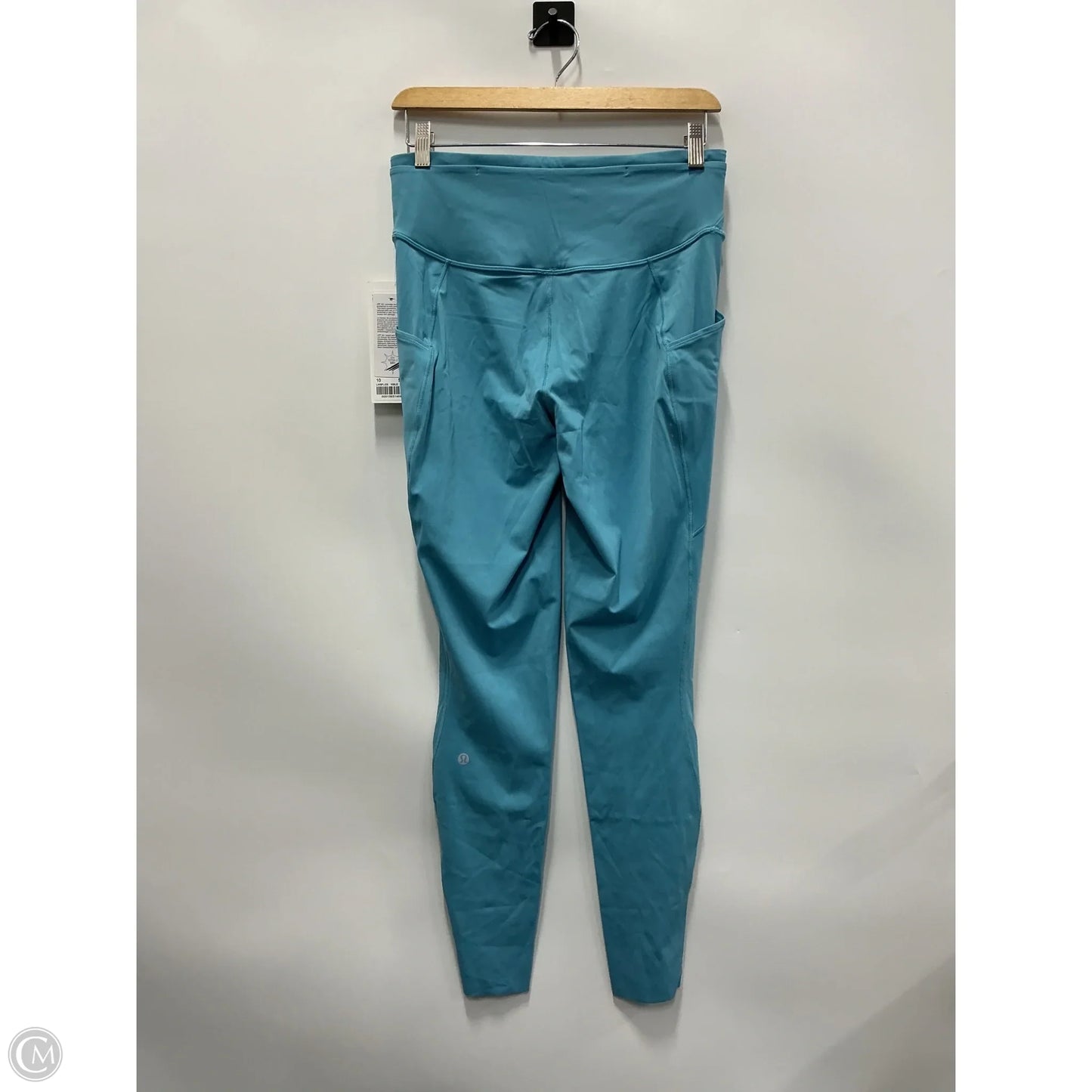 Athletic Leggings By Lululemon In Blue, Size: 10