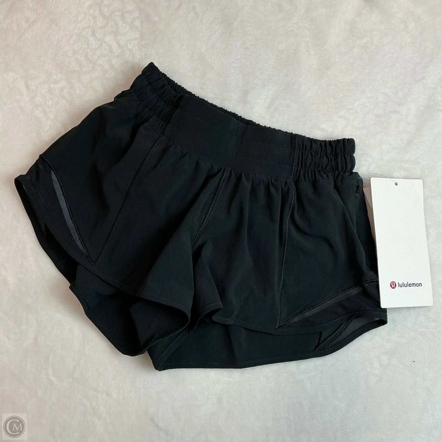 Athletic Shorts By Lululemon In Black, Size: 0