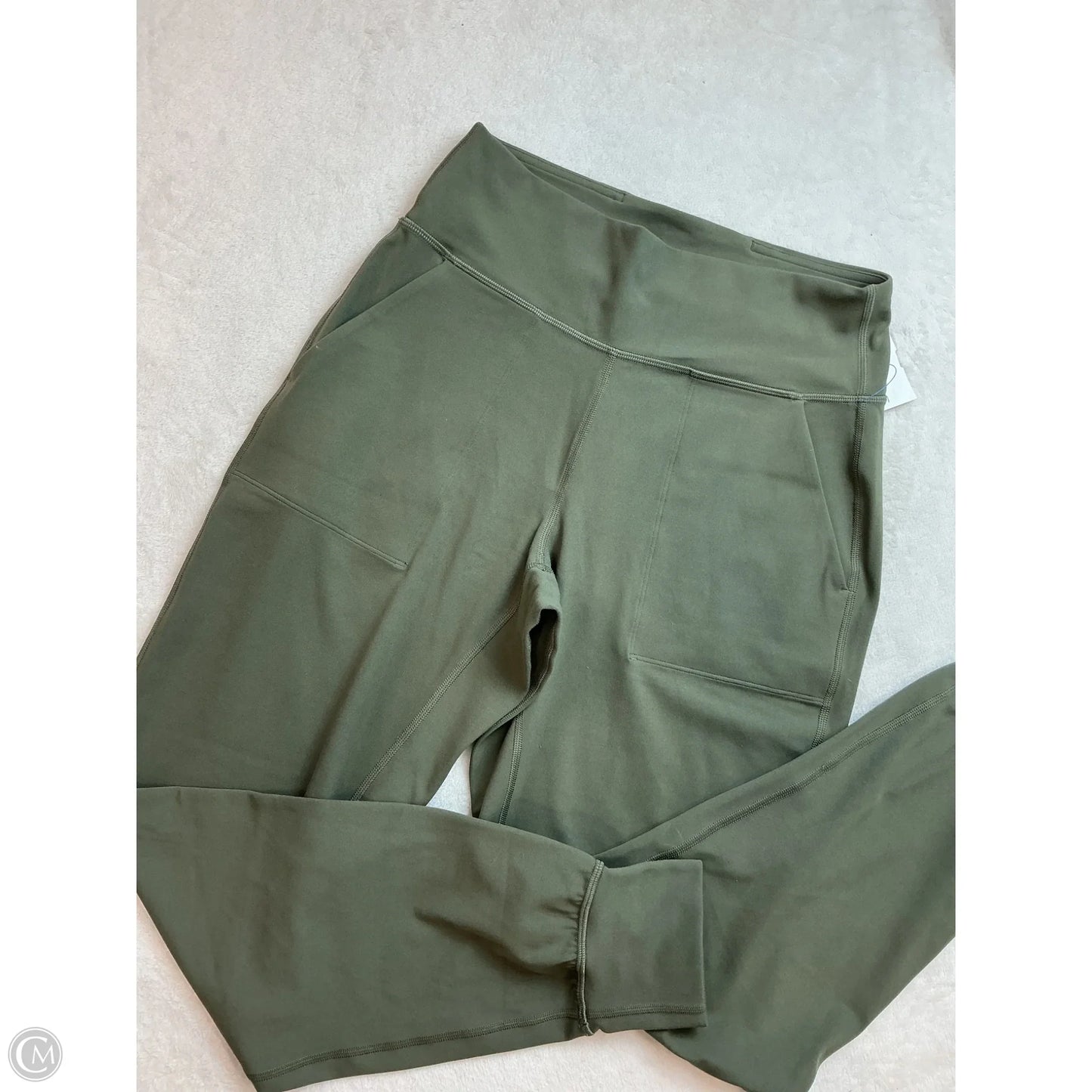 Athletic Leggings By Lululemon In Green, Size: 6