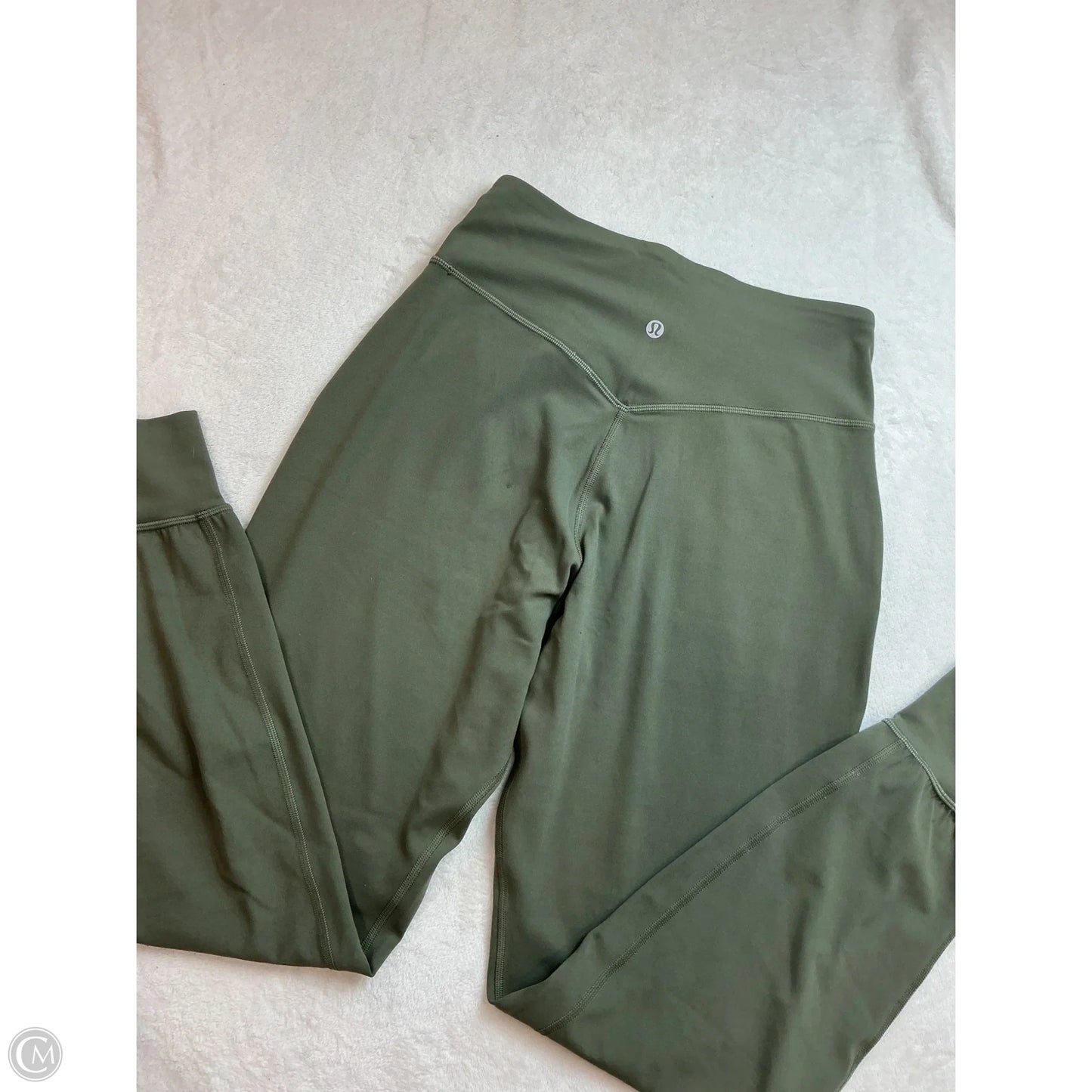 Athletic Leggings By Lululemon In Green, Size: 6