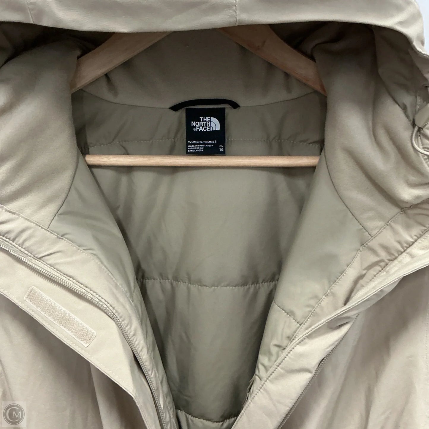 Coat Puffer & Quilted By The North Face In Beige, Size: Xl