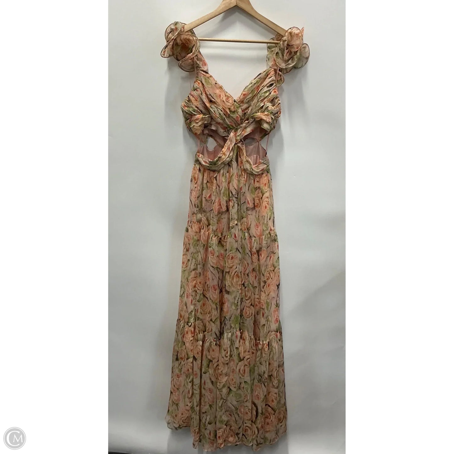 Dress Party Long By Astr In Floral Print, Size: M