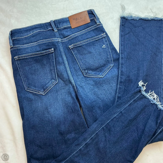 Jeans Straight By Hidden In Blue Denim, Size: 4