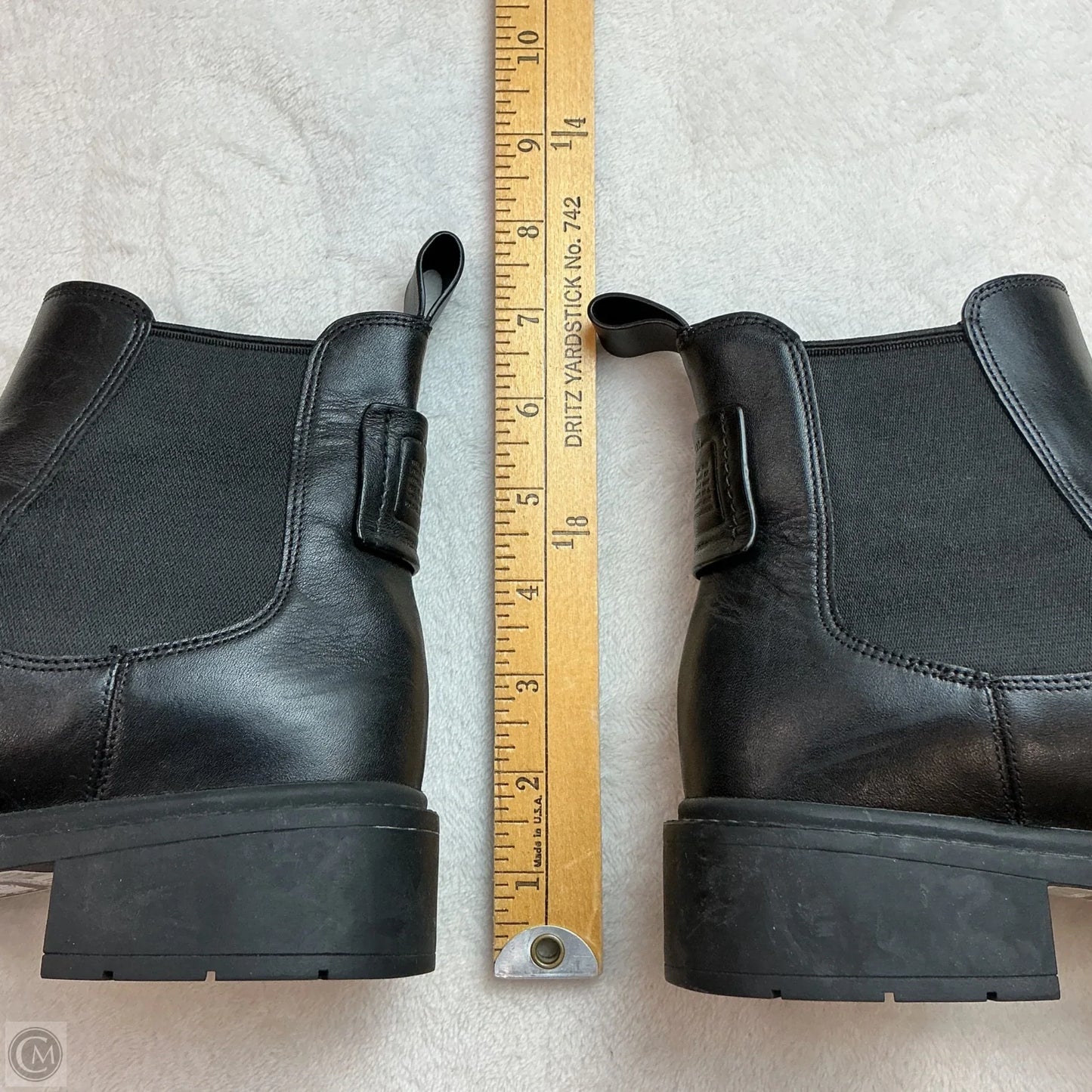 Boots Designer By Coach In Black, Size: 6