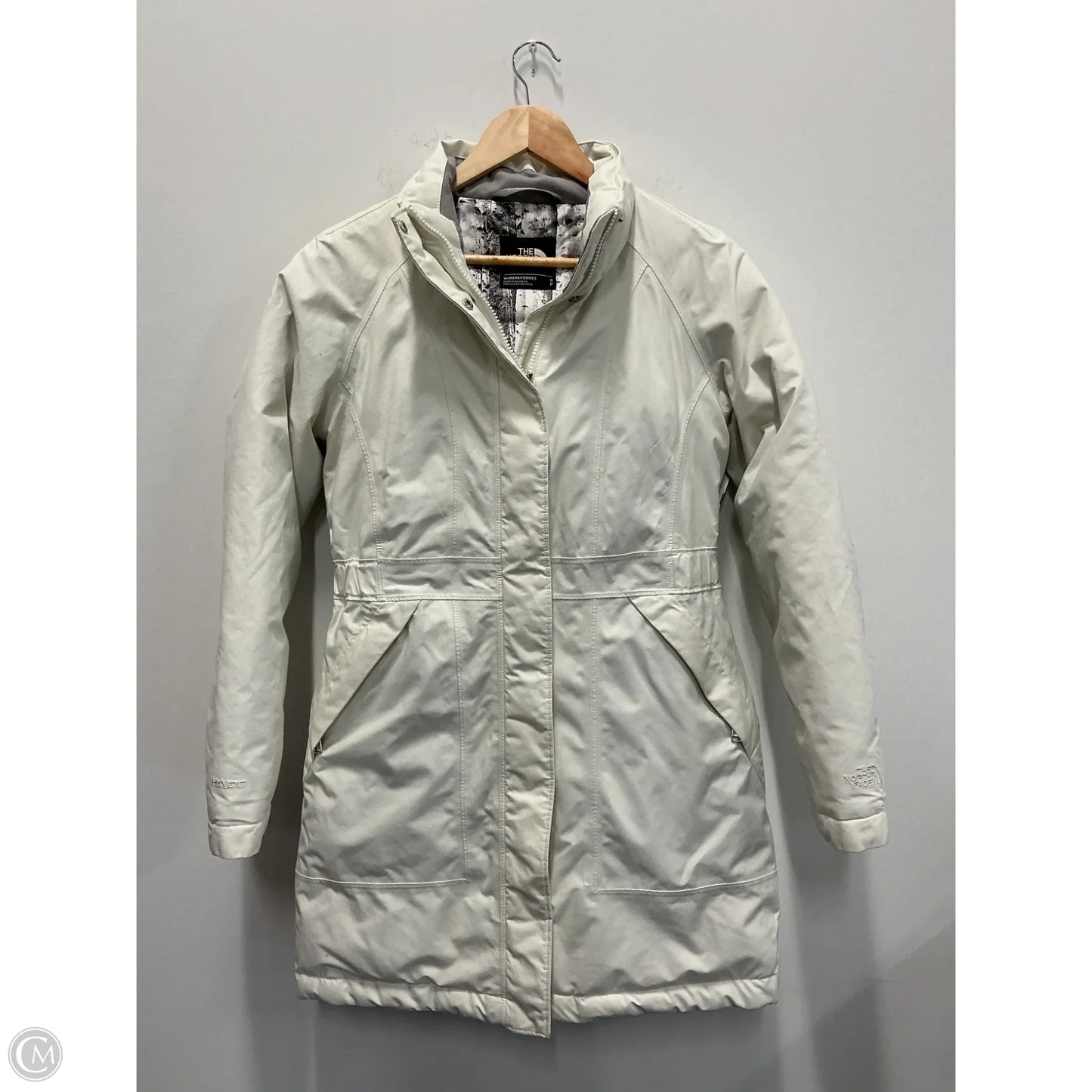 Coat Puffer & Quilted By The North Face In White, Size: S