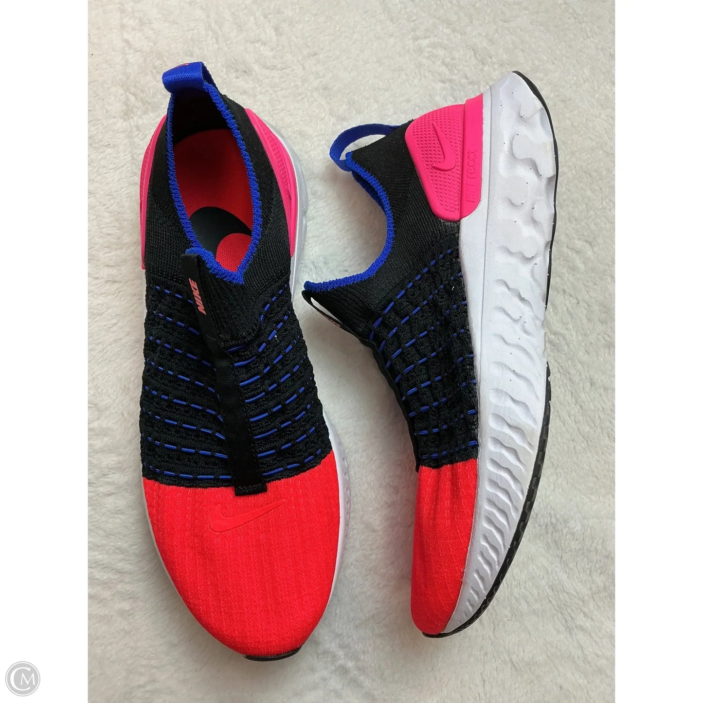 Shoes Athletic By Nike In Blue & Red, Size: 8.5