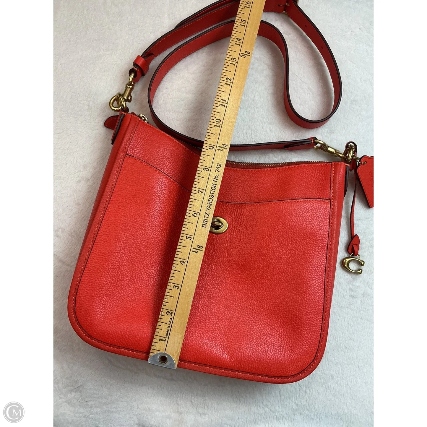 Crossbody Designer By Coach, Size: Medium