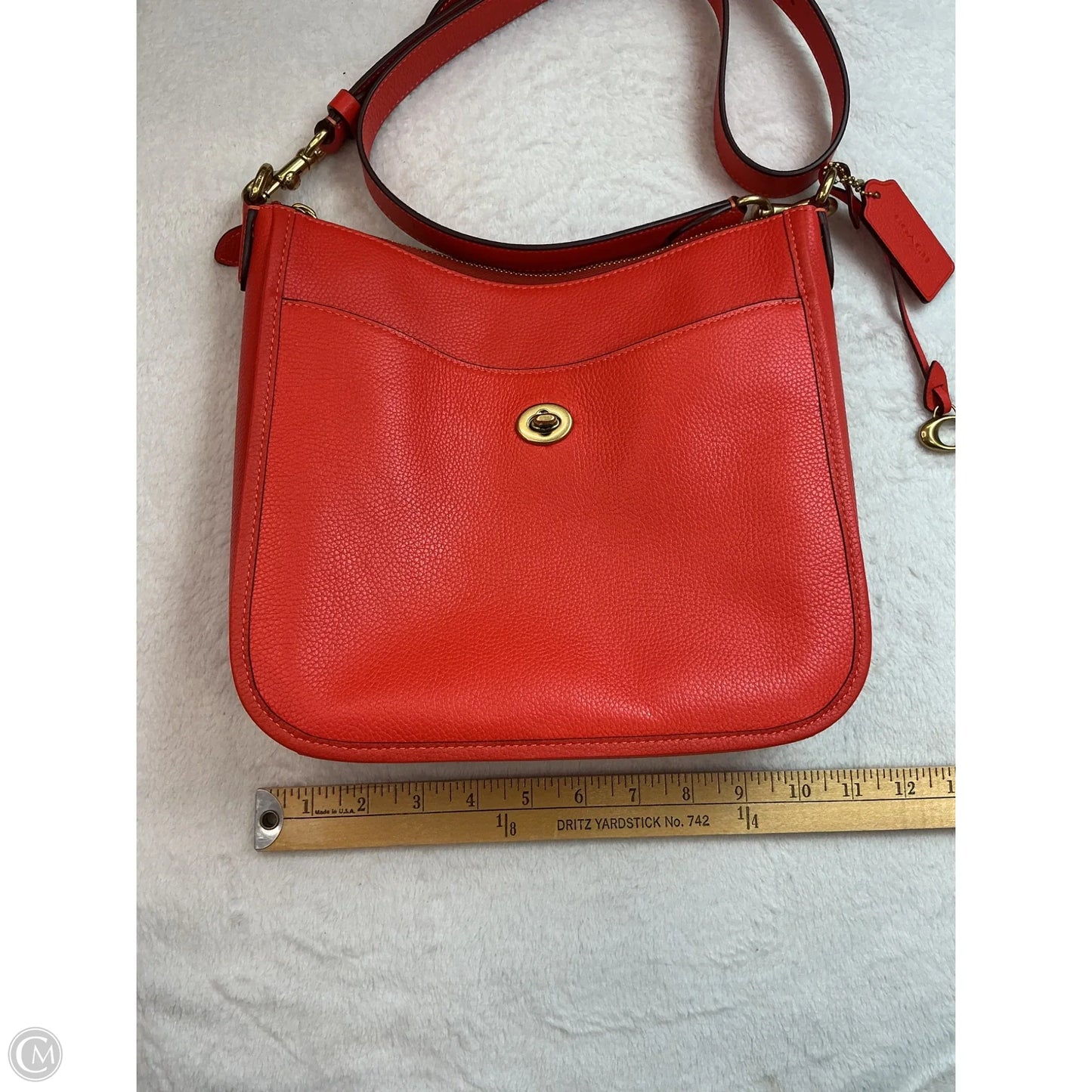 Crossbody Designer By Coach, Size: Medium