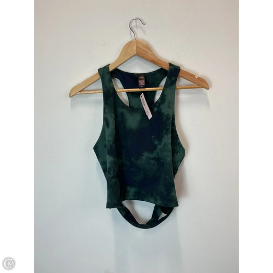 Athletic Bra By Victorias Secret In Blue & Green, Size: L