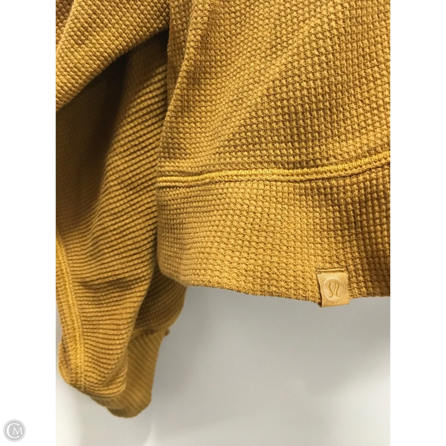 Athletic Sweatshirt Hoodie By Lululemon In Tan, Size: Xl