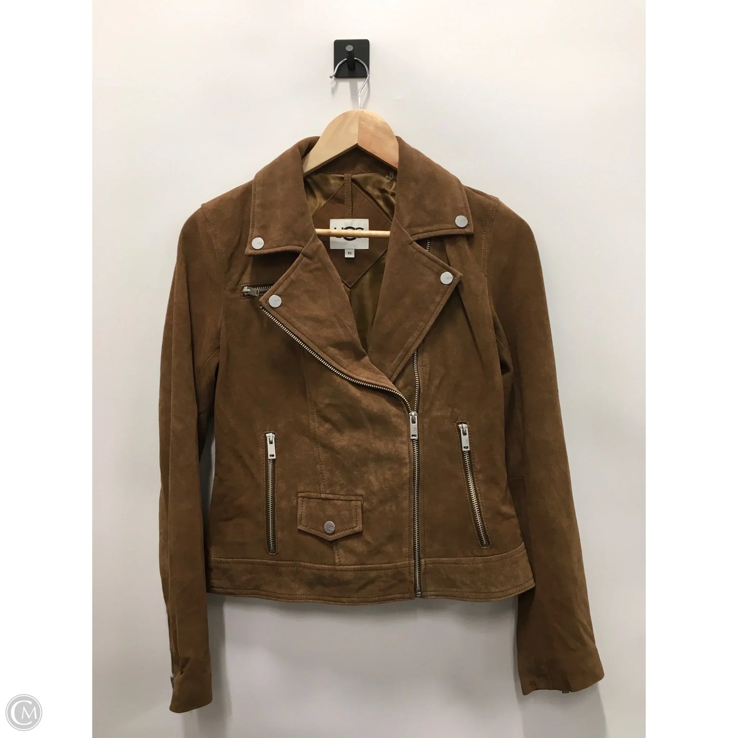 Jacket Designer By Ugg In Tan, Size: Xs