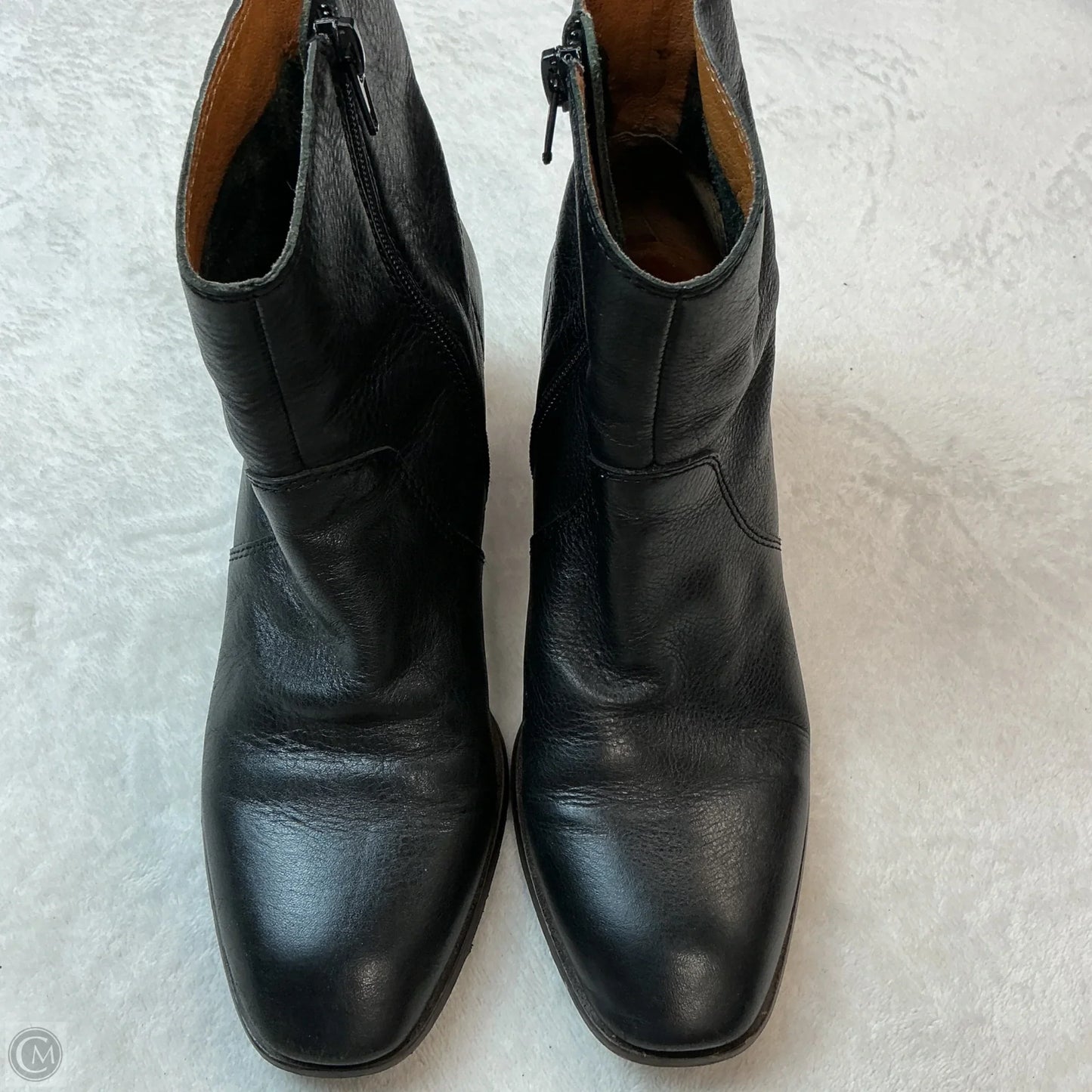 Boots Ankle Heels By Lucky Brand In Black, Size: 7.5