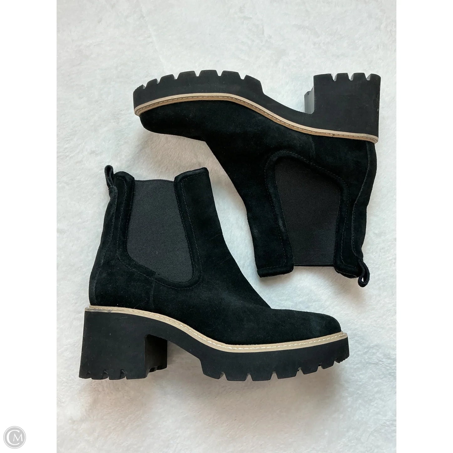 Boots Ankle Heels By Dolce Vita In Black, Size: 8.5