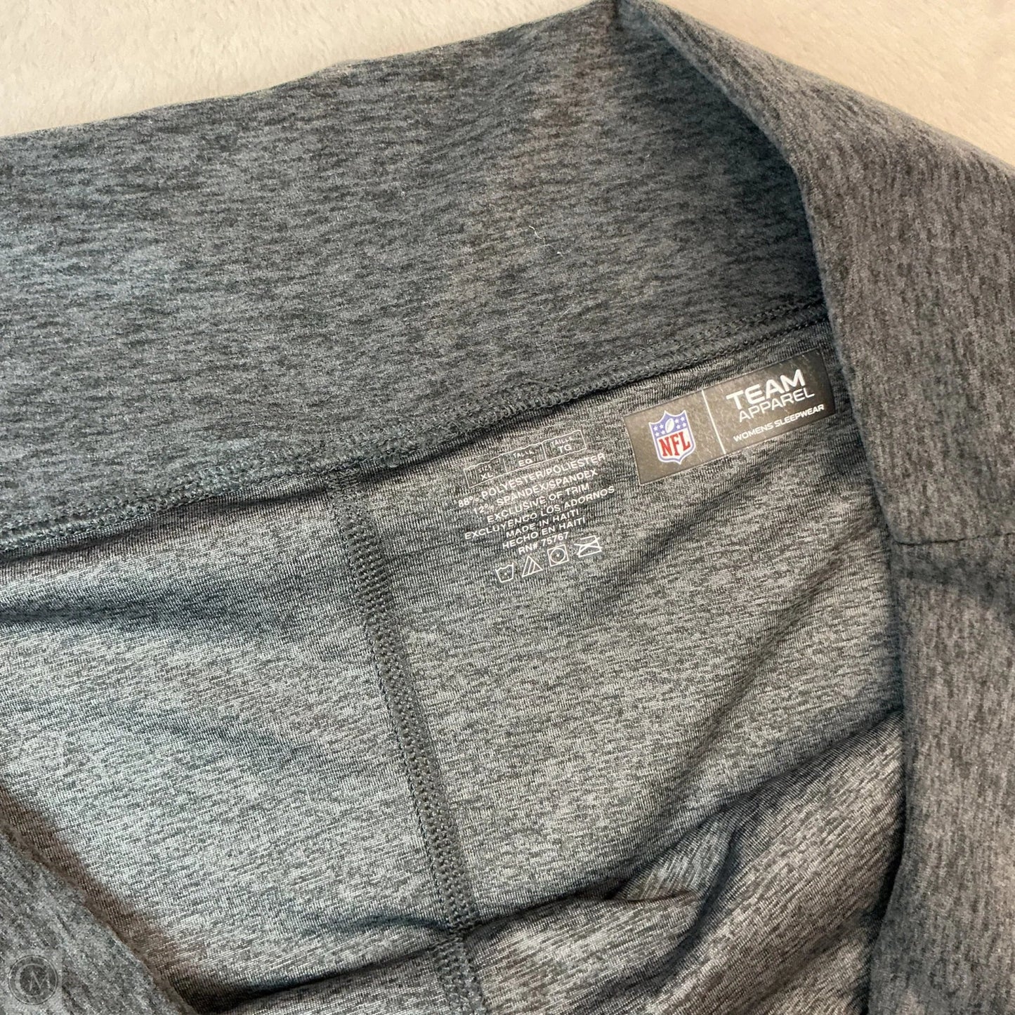 Athletic Skort By Nfl In Grey, Size: Xl