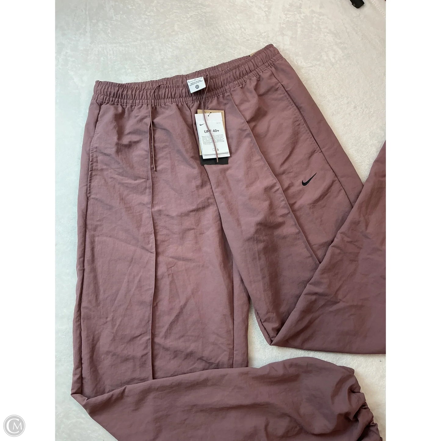 Athletic Pants By Nike In Mauve, Size: M
