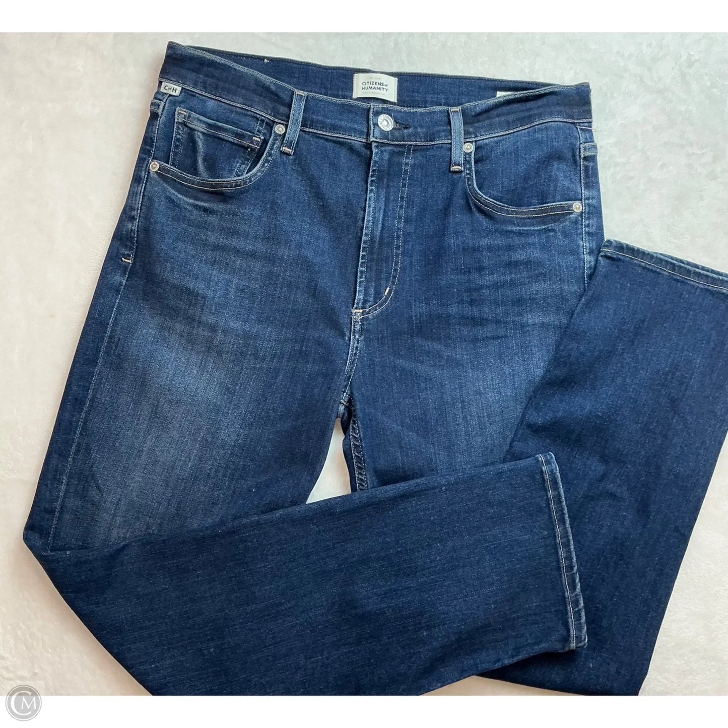 Jeans Skinny By Citizens Of Humanity In Blue Denim, Size: 8