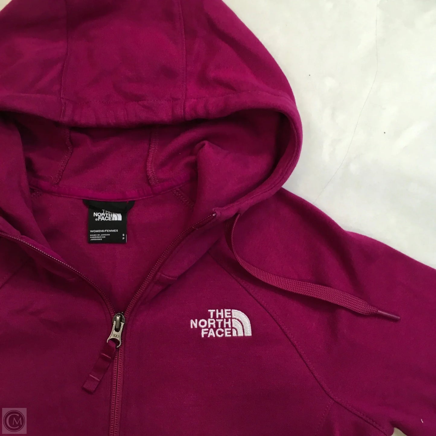 Athletic Sweatshirt Hoodie By The North Face In Pink, Size: S