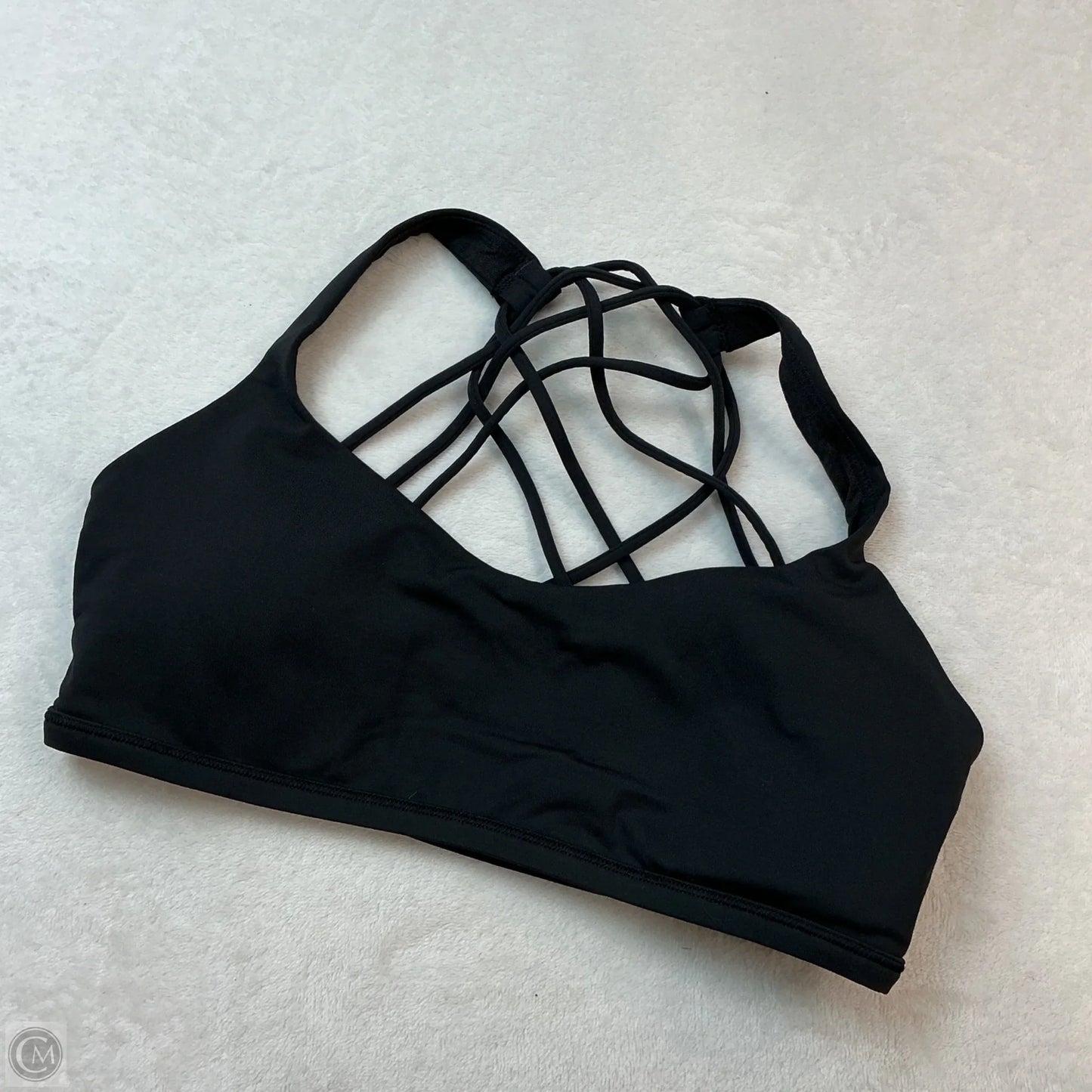 Athletic Bra By Lululemon In Black, Size: 8