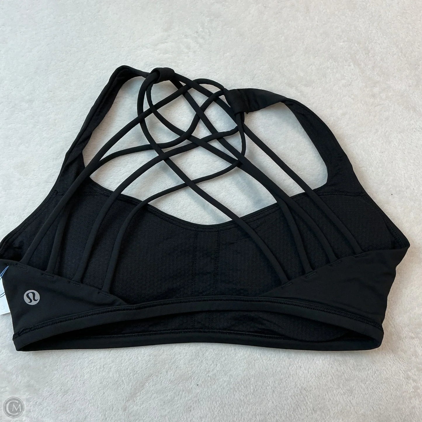 Athletic Bra By Lululemon In Black, Size: 8