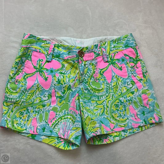 Shorts Designer By Lilly Pulitzer In Green, Size: 0