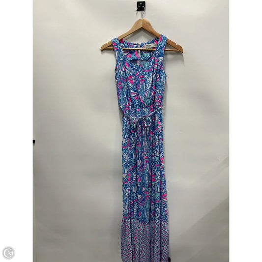 Dress Designer By Lilly Pulitzer In Blue, Size: Xl
