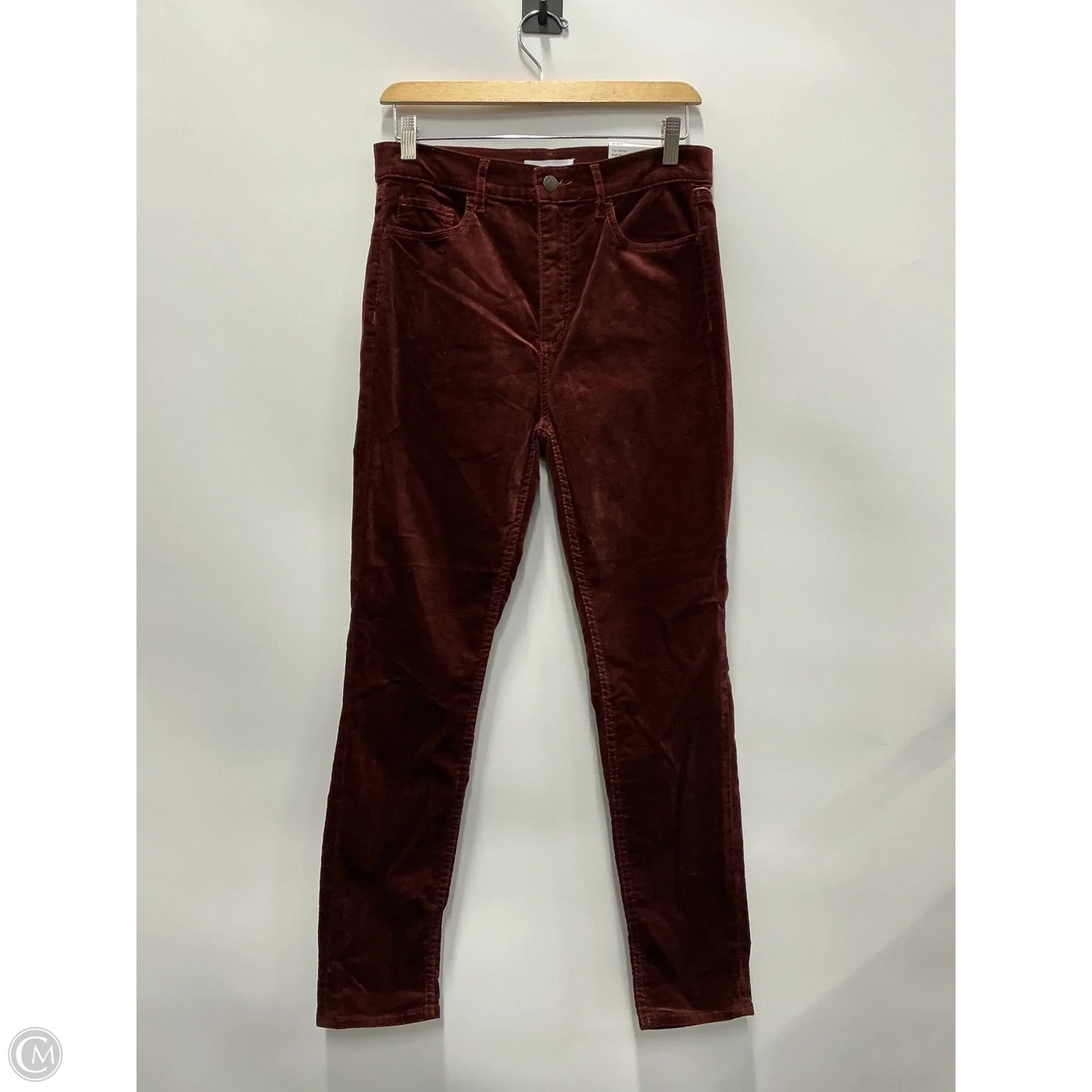 Pants Corduroy By Loft In Red, Size: 6