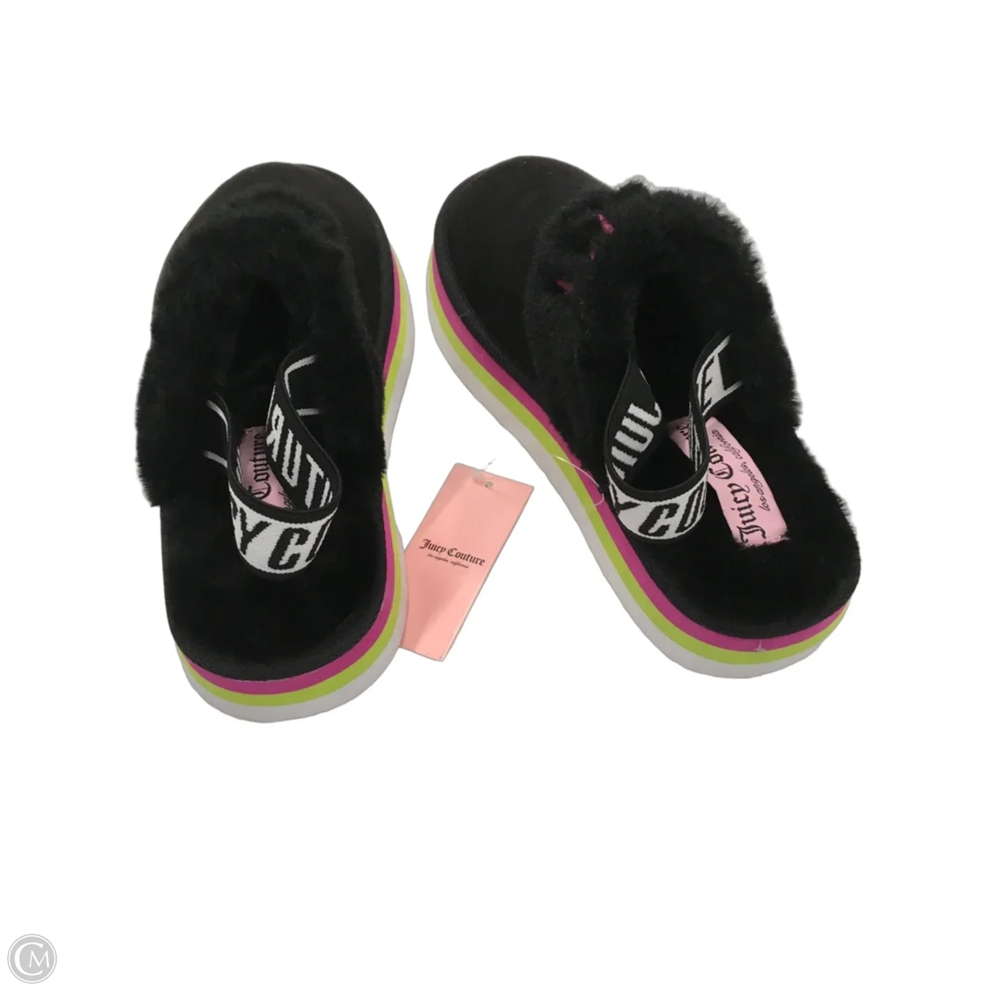 Shoes Flats By Juicy Couture In Black, Size: 6