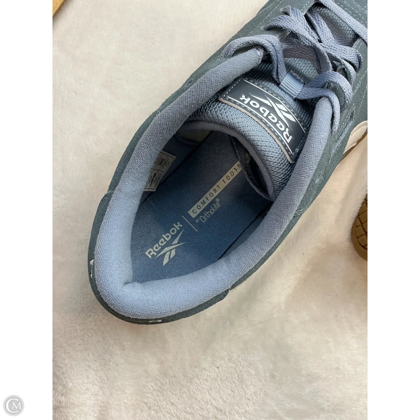 Shoes Flats By Reebok In Blue & White, Size: 9