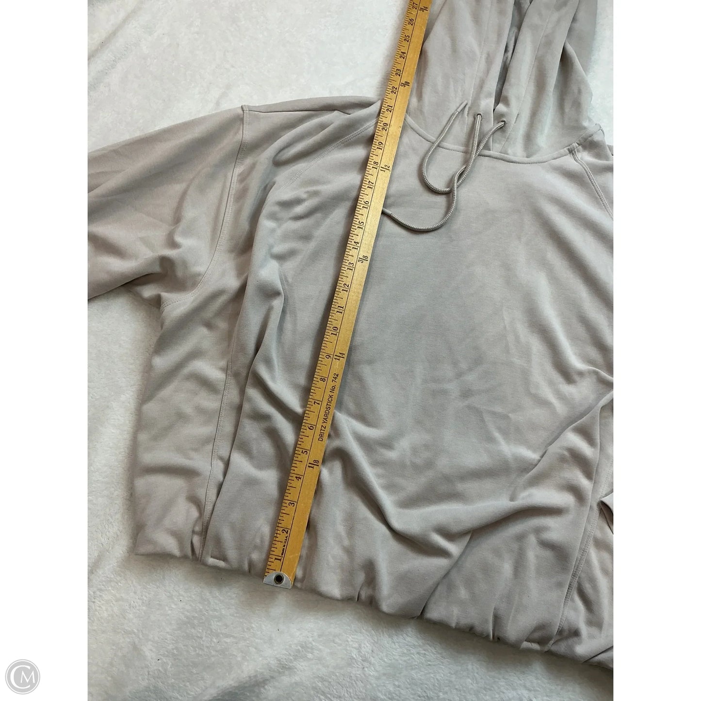 Athletic Sweatshirt Hoodie By Athleta In Ivory, Size: Xl