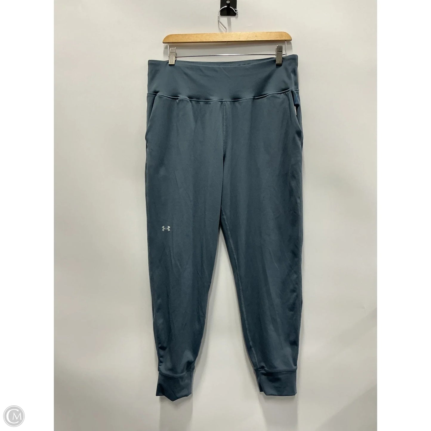 Athletic Leggings By Under Armour In Blue, Size: Xl