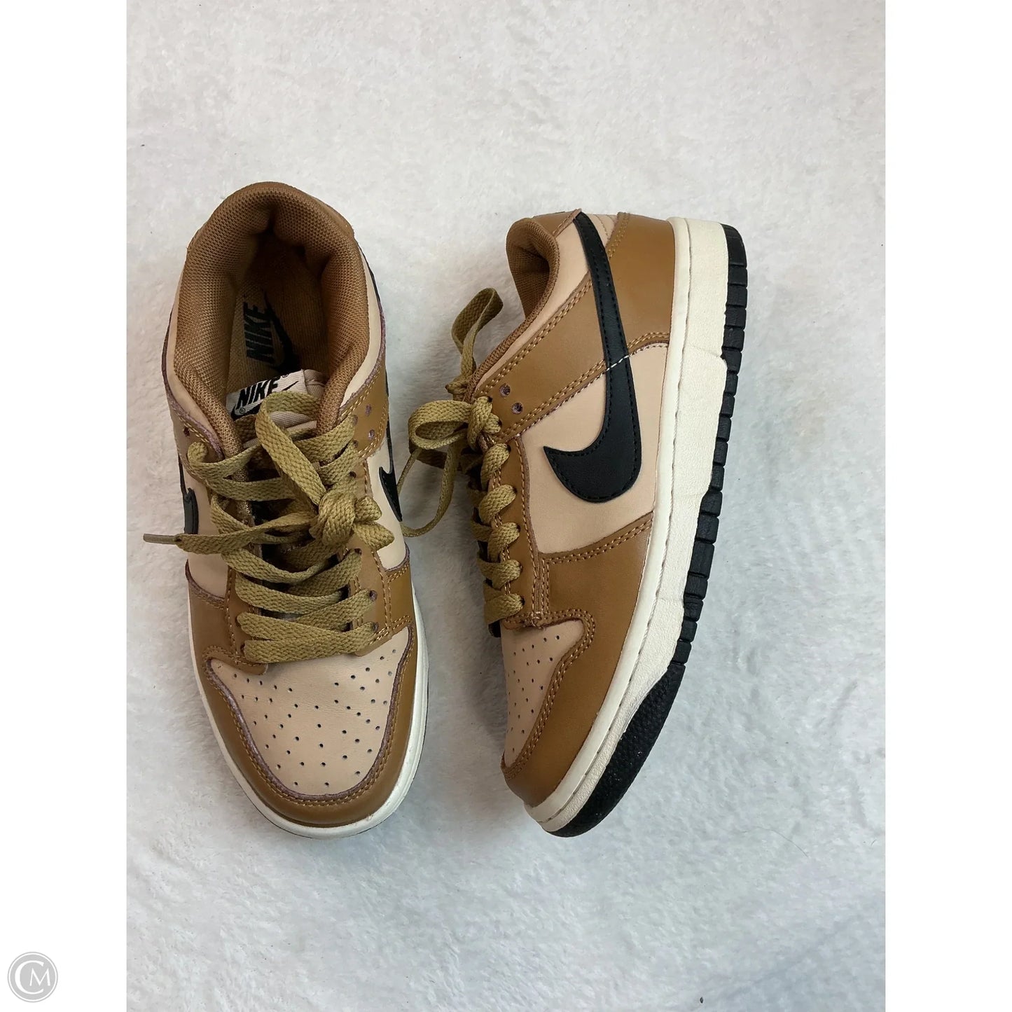 Shoes Sneakers By Nike In Brown, Size: 7