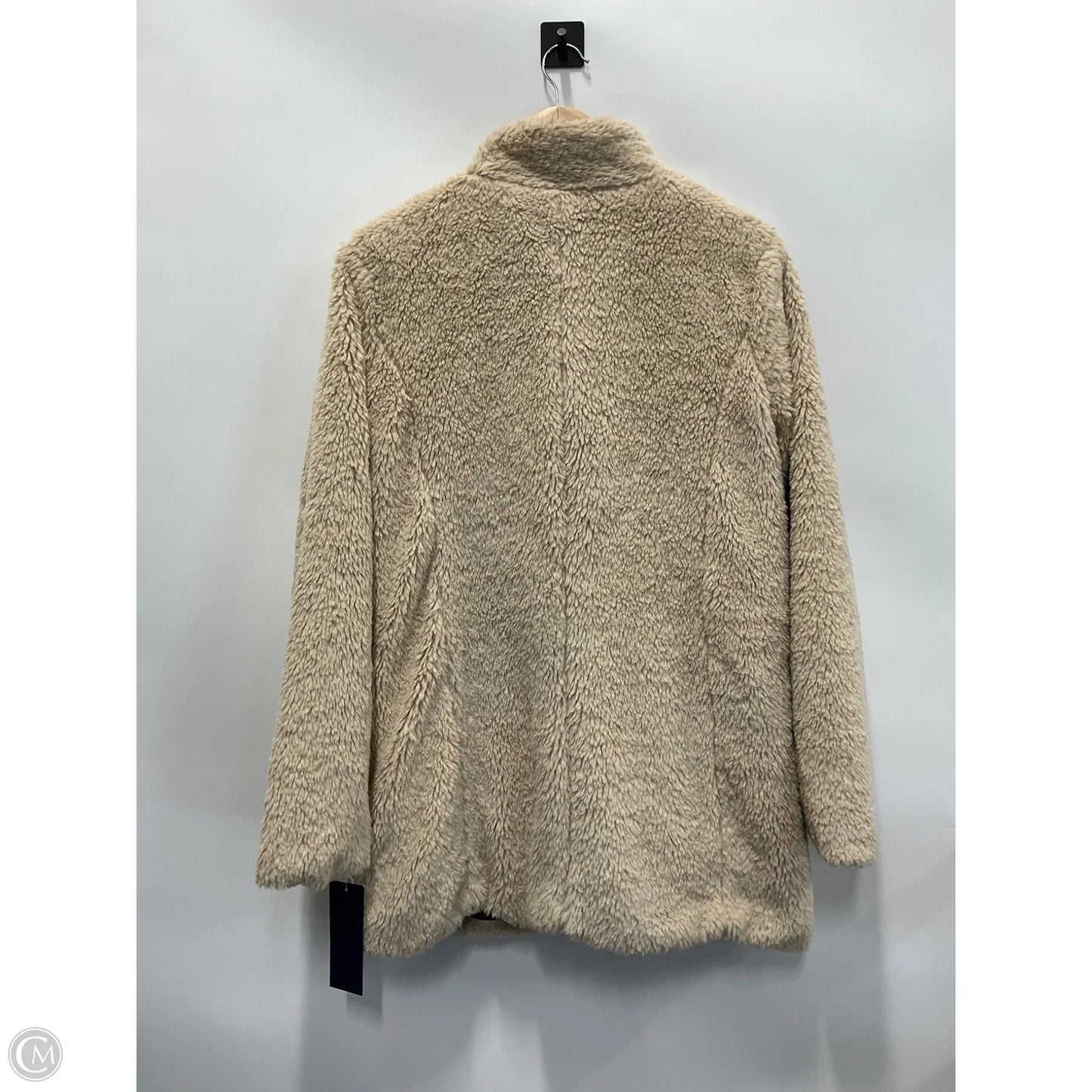 Coat Faux Fur & Sherpa By Madden Girl In Brown, Size: M