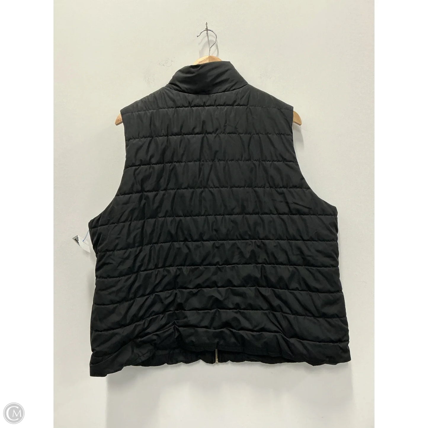 Vest Puffer & Quilted By Michael By Michael Kors In Black, Size: 2x