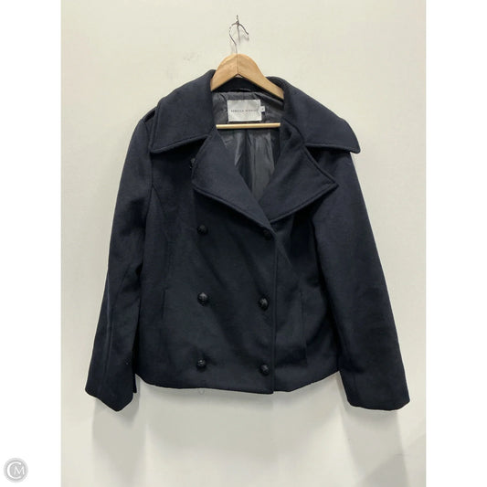 Coat Designer By Rebecca Minkoff In Navy, Size: Xl
