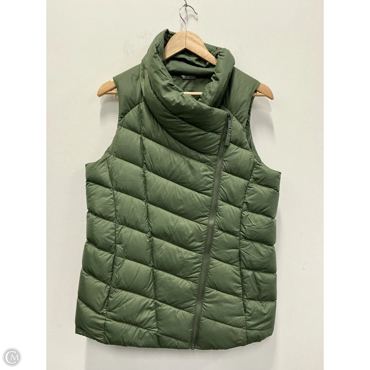 Vest Puffer & Quilted By L.l. Bean In Green, Size: M