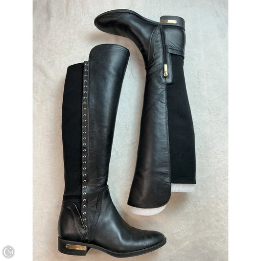 Boots Over-the-knee Flats By Vince Camuto In Black, Size: 7.5