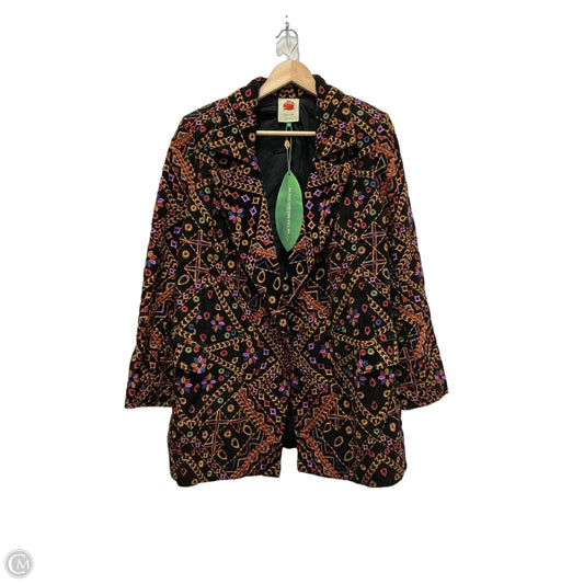 Blazer Designer By Farm Rio In Multi-colored, Size: M